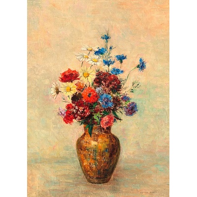 Květiny ve váze 40x60cm(1910) Odilon_Redon