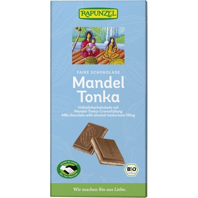 Rapunzel Mléčná mandle Tonka 100 g
