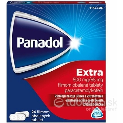 Panadol Extra tbl flm 24x500 mg/65 mg