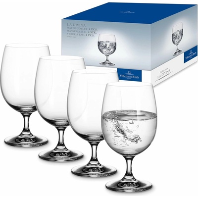Villeroy & Boch La Divina poháre na vodu 4 x 330 ml