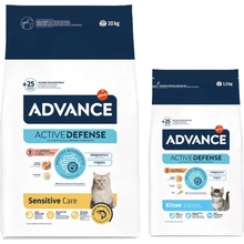 ADVANCE CAT Adult losos a ryža Sensitive 10 kg