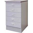 Flex-Well Kuchynská skrinka Speed spodná, zásuvky, 50 x 85 x 47 cm