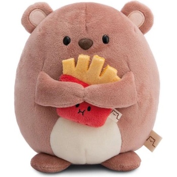 NICI плюш MyMochi Меченце Nomo 16см с пържени картофи в подаръчна опаковка, 11x12x6, 5см