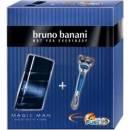 Bruno Banani Magic Man EDT 50 ml + holicí strojek Gillette dárková sada