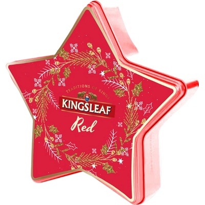 KINGSLEAF Kolekce hvězda červená 30 g
