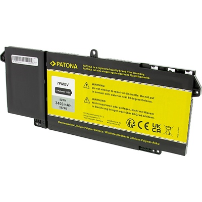 PATONA Батерия за Dell Latitude 5320 / 7320 / 7520, 15.2V, 3400 mAh (BT/DE-7520)