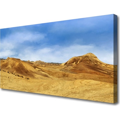 Obraz Canvas Púšť vrcholky krajina 100x50 cm