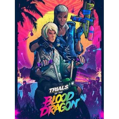 Игра Trials of the Blood Dragon за PC Ubisoft Connect, Електронна доставка