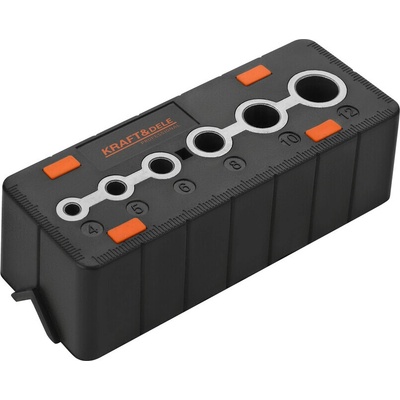 Vŕtacia šablóna 4,5,6,8,10,12mm 63613