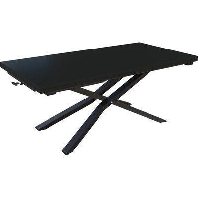 IVM BG Разтегателна маса Соренто с повдигащ механизъм - черен мат