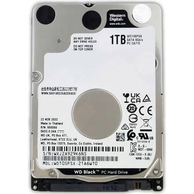 WD Mobile 1TB, WD10SPSX
