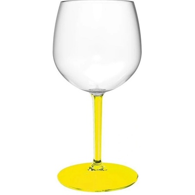 Nero Champagne.cz zbitná sklenice na víno Žlutá 580 ml
