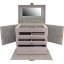 Friedrich Lederwaren šperkovnice Caiman růžová