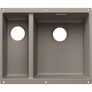 BLANCO Subline 340/160 - Мивка от Silgranit, 56x46 см, цвят „Тартуфо 527817 (527817) Мивка за вграждане