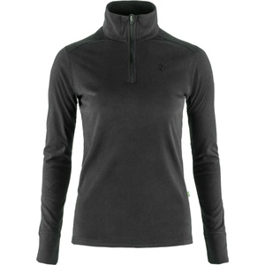 Fjällräven Дамски поларен пуловер Fjällräven Women's Skare Half Zip Fleece jumper - Dark Grey - размер XL (105-7732-0116)