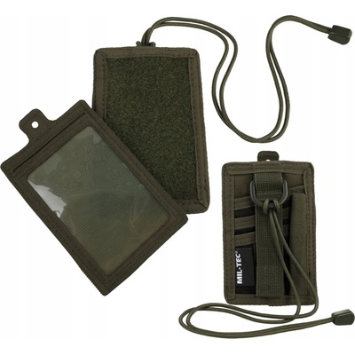 Mil-Tec Pouzdro ID na doklady se suchým zipem zelené – Zboží Mobilmania