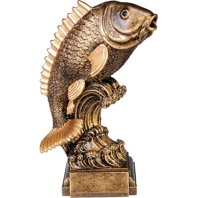 Soška kapra odlitek 26 cm