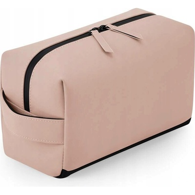 BagBase Matte PU toaletní kosmetická taštička růžová
