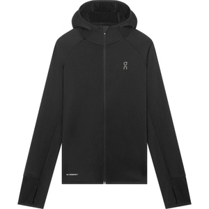 On Дамско яке за бягане On Women's Climate Zip Hoodie Running jacket - Black (128-0747-0113)