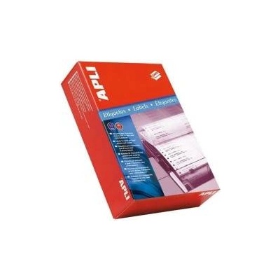 APLI Етикети за принтер Apli 101, 6 x 23, 3 mm Бял 500 Листи