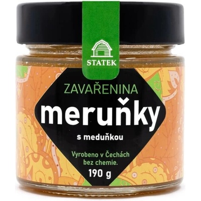 Hradecké delikatesy Marhuľová zaváranina s medovkou 190 g