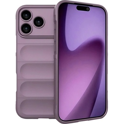 Gigapack iPhone 17 Pro GIGAPACK Силиконов протектор за телефон, удароустойчив, 3D, LILA GP-173638 (GP-173638)