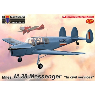 Kovozávody Prostějov Miles M.38 Messenger in Civil Services predobjednávka 1:72