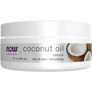 NOW Foods Coconut Oil Cream [89 мл] Лосион за тяло