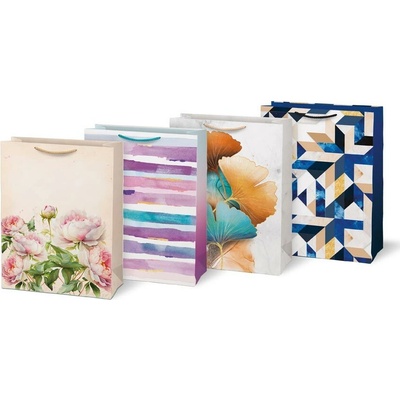 Taška dárková T10 - 330 x 450 x 150 mm, mix motivů