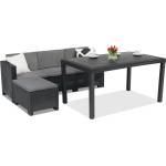 BICA Техноратанов комплект мебели за почивка Colorado Relax Corner 4 антрацит Bica (BCCOLLCOR4ANT)