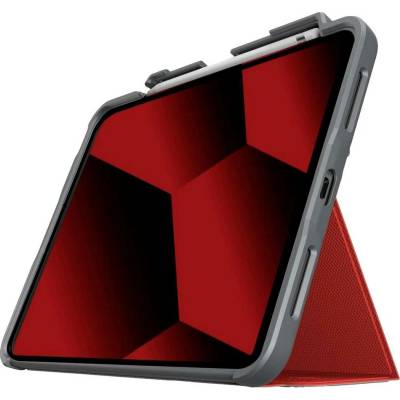 STM Goods Dux Plus puzdro typu kniha červená, priehľadná obal na tablet STM-222-388KX-02