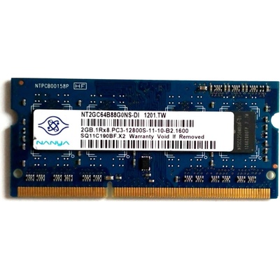 Nanya DDR3 2GB 1600MHz CL11 NT2GC64B88G0NS-DI
