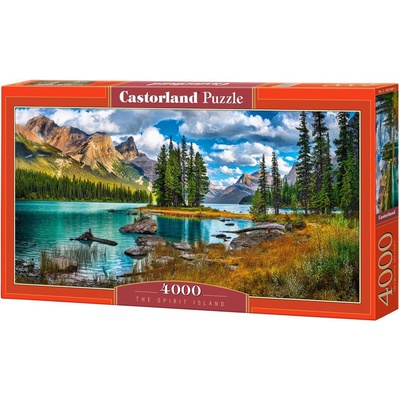 Castorland Панорамен пъзел Castorland от 4000 части - Островът на духовете, Канада (C-400188-2)