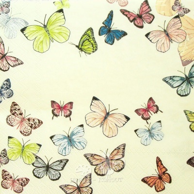 Ubrousek na decoupage vzor 2111 motýli – Sleviste.cz
