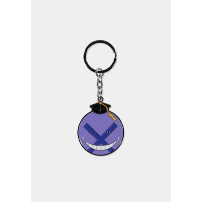 Prívesok na kľúče Assassination Classroom Metal Keychain Silver