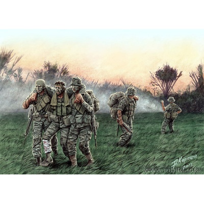 MASTER BOX LTD “Head for the Huey Vietnam War series 1:35
