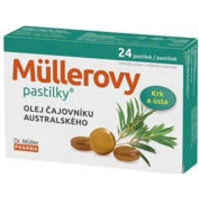 Dr. Müller s olejem čajovníku australského 24 pastilek