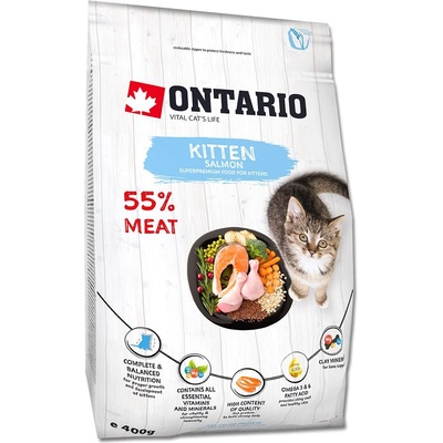 ONTARIO Онтарио Котенце Сьомга 400 г