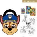 Cerda Комплект за оцветяване с пастели в картонена чанта paw patrol