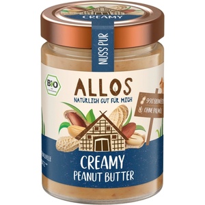 Allos Био фъстъчено масло Creamy - 310 г
