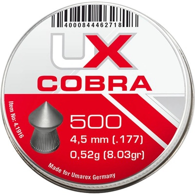 Diabolky Umarex Cobra 4,5 mm 500 ks – Zbozi.Blesk.cz