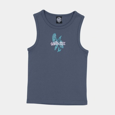 SANTA CRUZ tielko Dizzy Daisy Strip Tank Slate