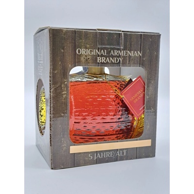 Proshyan Brandy Factory Brandy souvenir BARREL 5* 40% 0,75 l (holá láhev)