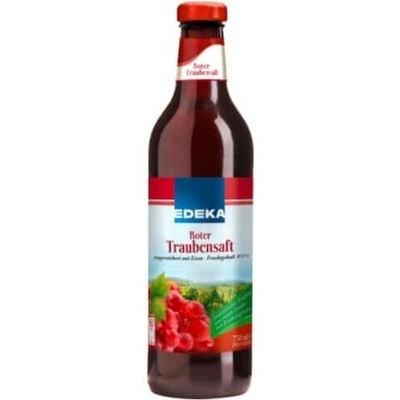 Edeka šťáva z červených hroznů 750 ml