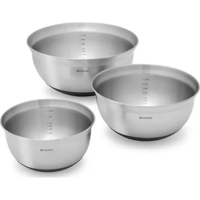 Brabantia Кухненска купа, комплект 3 бр. , матова неръждаема стомана, Brabantia (BRAB363900)