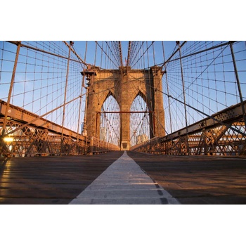 DIMEX ART s. r. o Флизелинов фототапет бруклински мост при изгрев слънце 375 x 250 см