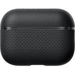PITAKA Magsafe Калъф за Apple AirPods Pro/ 2, Pitaka Aramid Fiber Magnetic Black/Grey Case, Черен (APM2401)