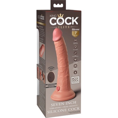 King Cock Elite 7 clamp-on radio controlled lifelike 18 cm natural