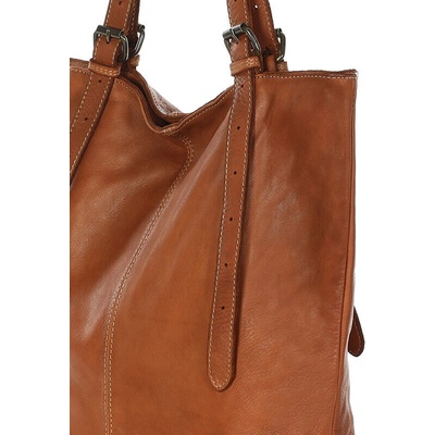 Mazzini Marco Camel priestranná shopper kabelka