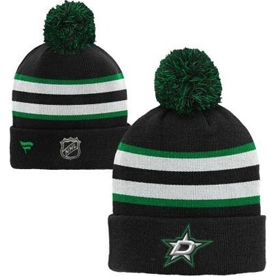 Outerstuff Dětská zimní čepice Dallas Stars NHL Cuffed Beanie With Pom